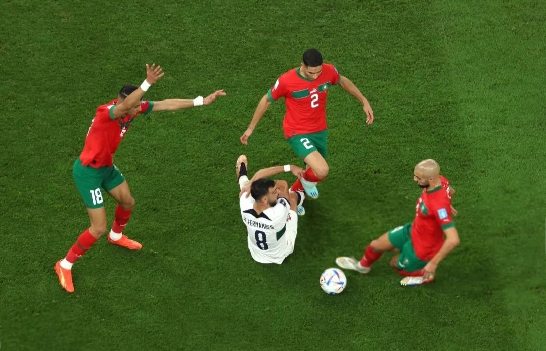 Amrabat monumentale anche contro il Portogallo. Il Marocco è in semifinale del mondiale