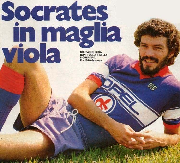 La storia di Socrates alla Fiorentina, uno dei più forti brasiliani di sempre a Firenze tra pazzie e magie