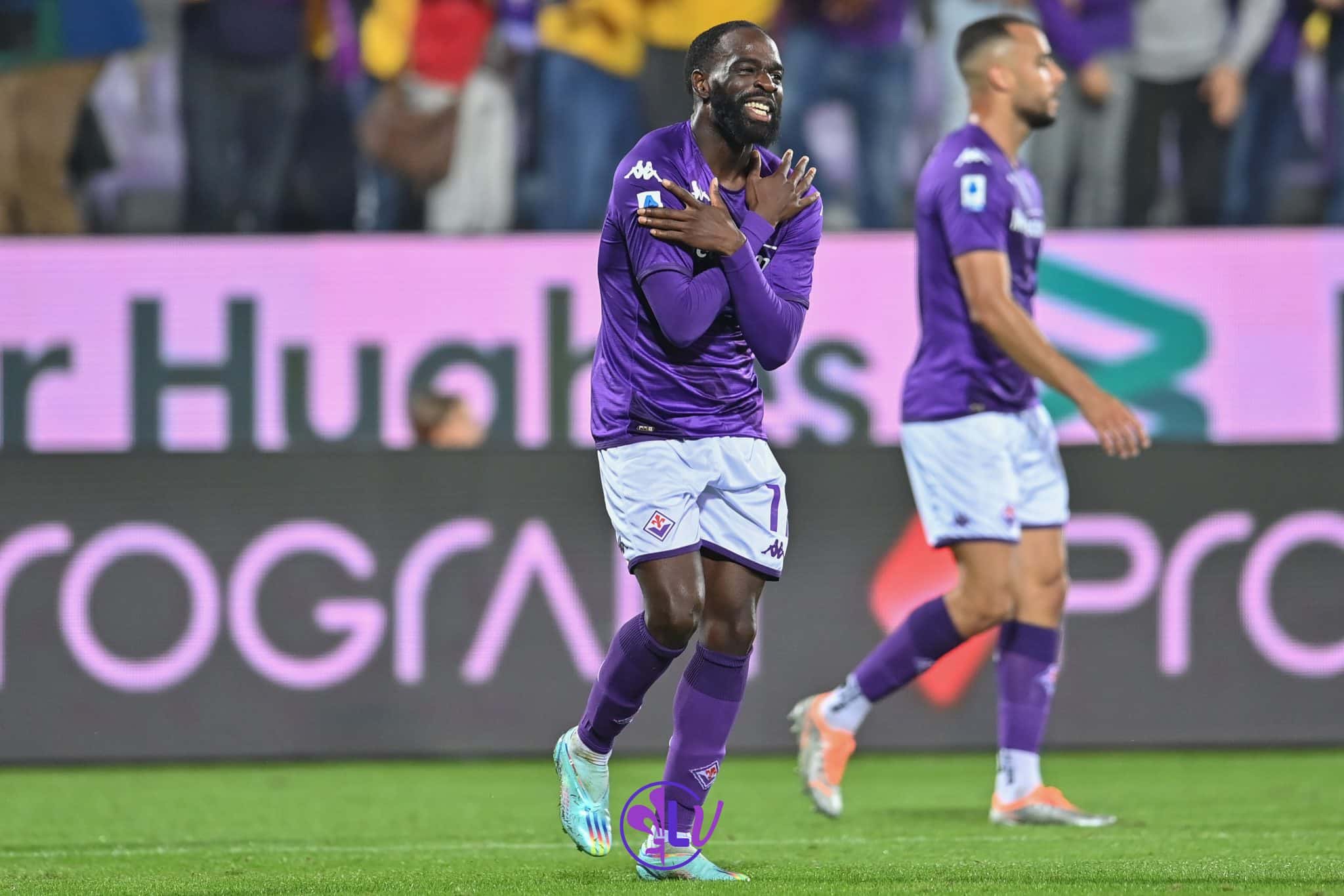 Esultanza Jonathan Ikonè (ACF Fiorentina)
