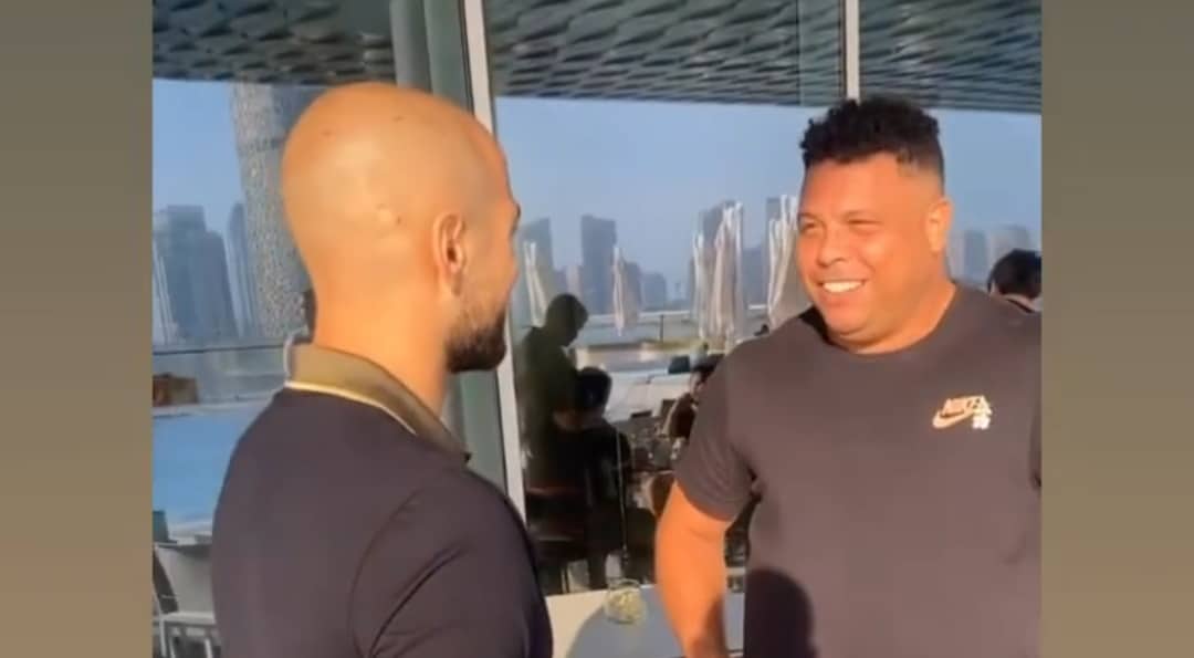 Amrabat incontra Ronaldo, parole al miele: "Sono molto felice per quello che stai facendo"