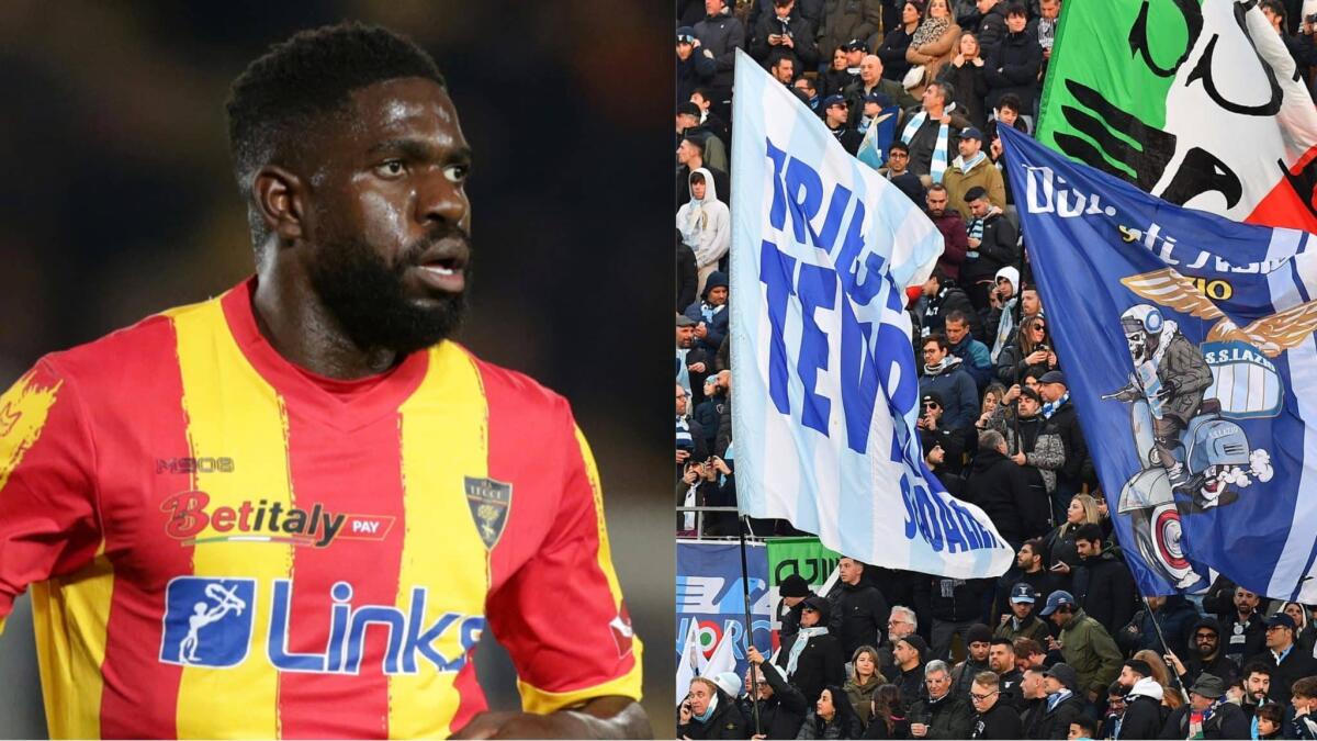I tifosi della Lazio fanno piangere Umtiti, scoppiato in lacrime dopo gli ululati razzisti durante la partita - 