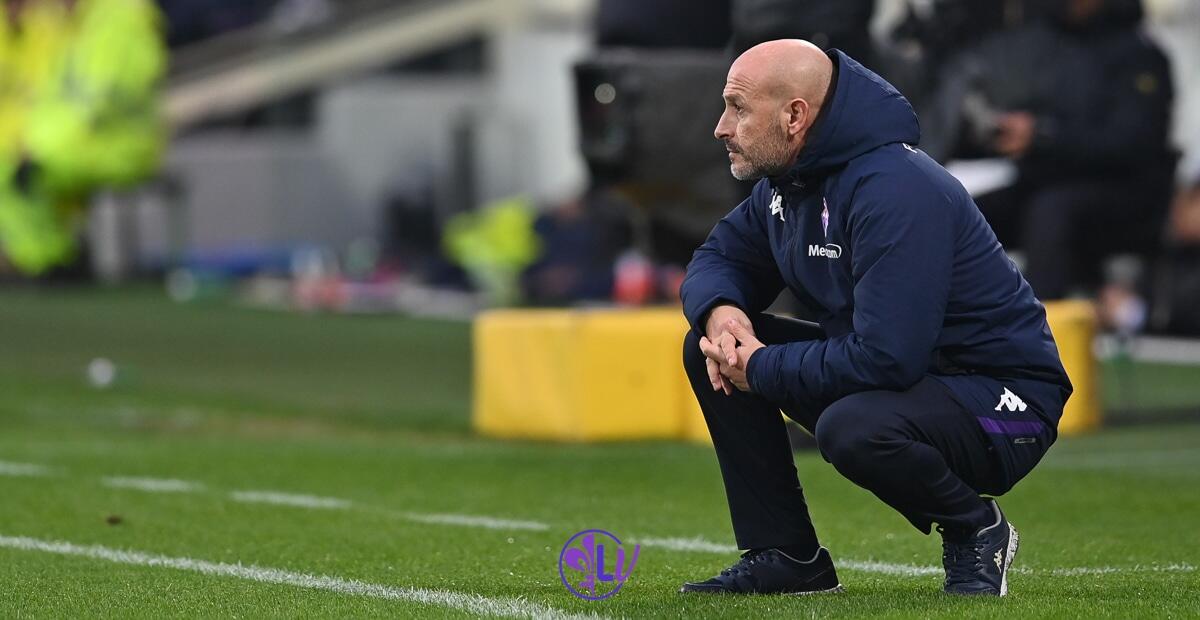 Italiano ammette: "Devo fare i complimenti alla squadra, giocare ben 75 minuti in 10 è impossibile" - Firenze, stadio A.Franchi, 07.01.2023, Fiorentina-Sassuolo, foto Lisa Guglielmi. Copyright Labaroviola.com