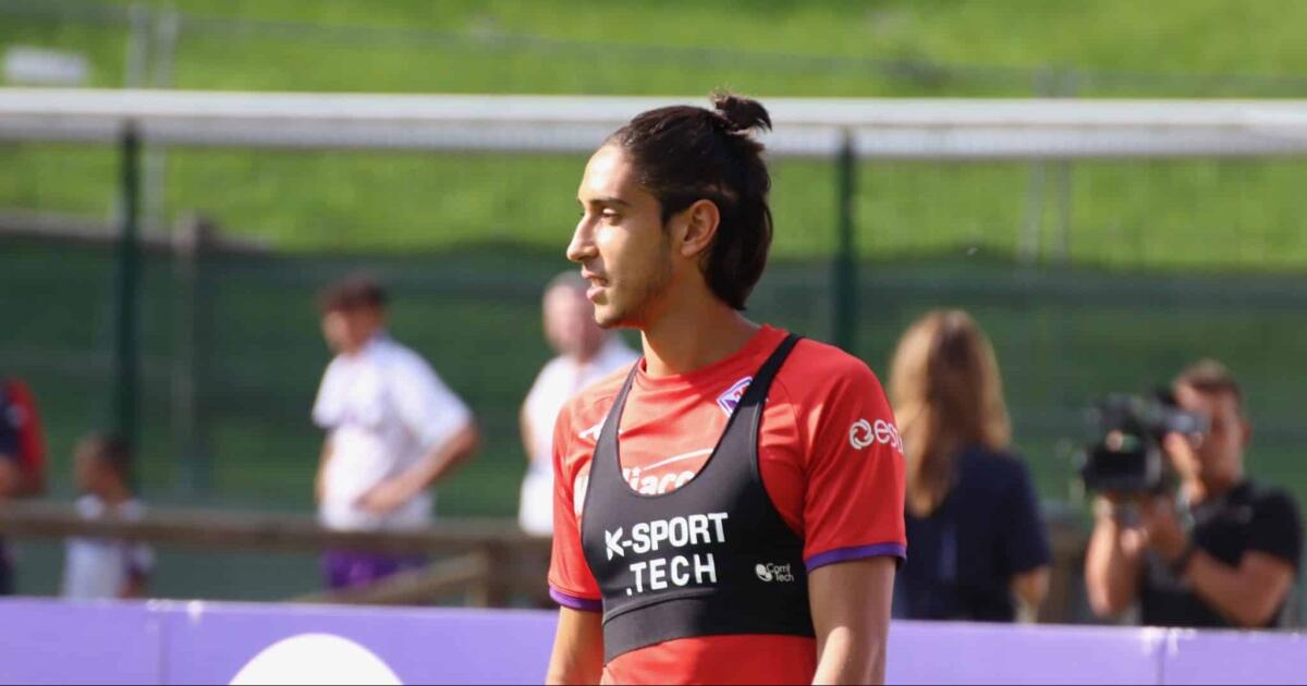 TMW, Maleh al Lecce in prestito con obbligo di riscatto in caso di salvezza fissato a 6 milioni - Moena, stadio Benatti, 18.07.2022, allenamento, foto Lisa Grelloni. Copyright Labaroviola.com