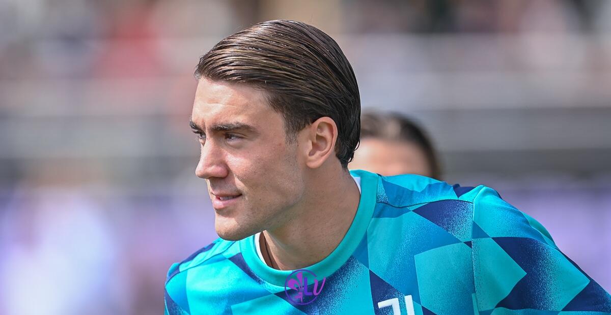 Dalla Spagna, Vlahovic si è proposto al Real Madrid, dopo un anno si è già stufato della Juventus - Firenze, stadio A.Franchi, 03.09.2022, Fiorentina-Juventus, foto Lisa Guglielmi. Copyright Labaroviola.com