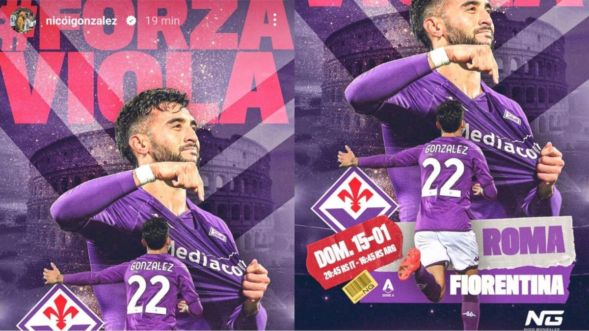 Nico Gonzalez ha trovato accordo con il Leicester? Lui posta foto in cui esulta con il "Resto qui" - 