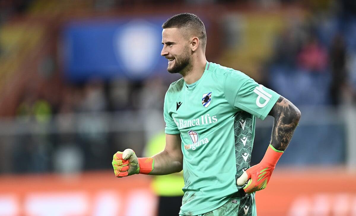 Lo strano caso di Contini, la Samp ha deciso di scaricarlo ma oggi giocherà in porta con la Fiorentina - Db Genova 20/10/2022 - Coppa Italia / Sampdoria-Ascoli / foto Daniele Buffa/Image Sport
nella foto: Nikita Contini