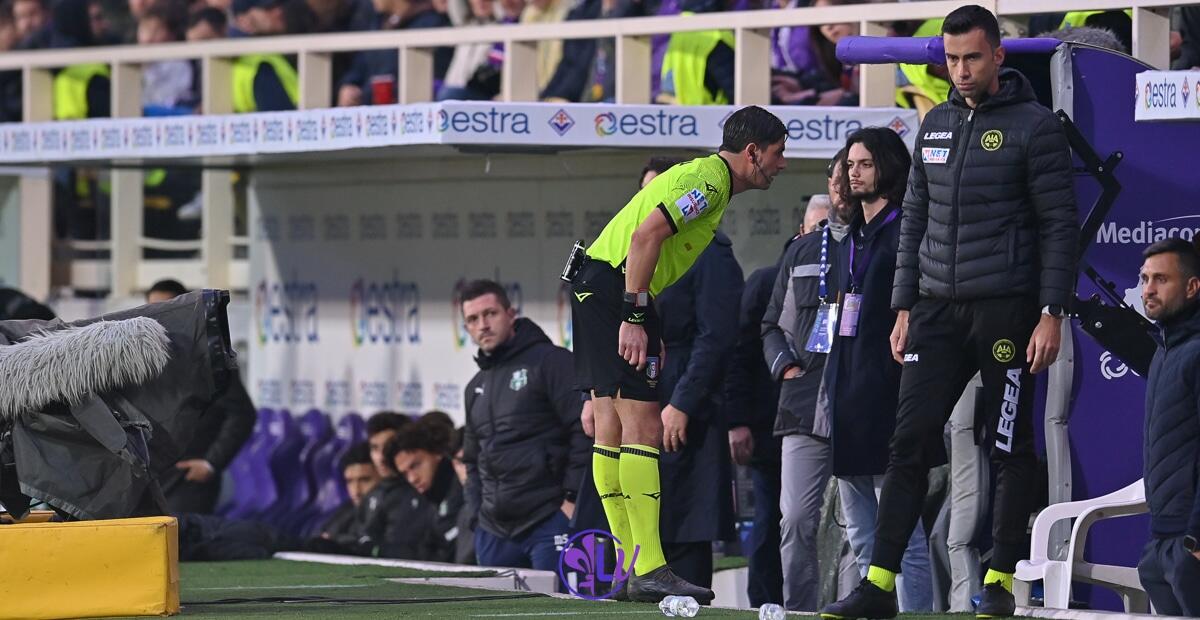 Moviola CorSport: “Male Manganiello, non vede i due rigori. Frattesi-Kouamé contatto dubbio” - Firenze, stadio A.Franchi, 07.01.2023, Fiorentina-Sassuolo, foto Lisa Guglielmi. Copyright Labaroviola.com