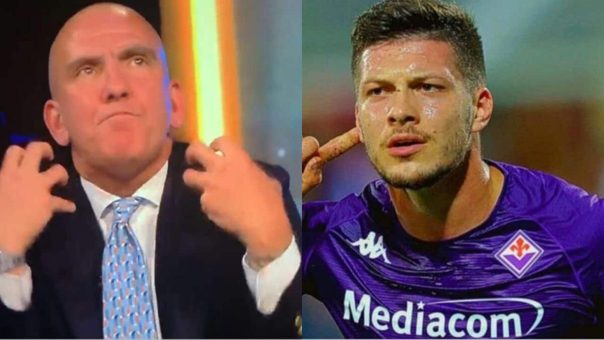 Di Canio su Jovic: "A Roma sembrava stesse giocando per fare un favore: ha atteggiamento sbagliato" - 