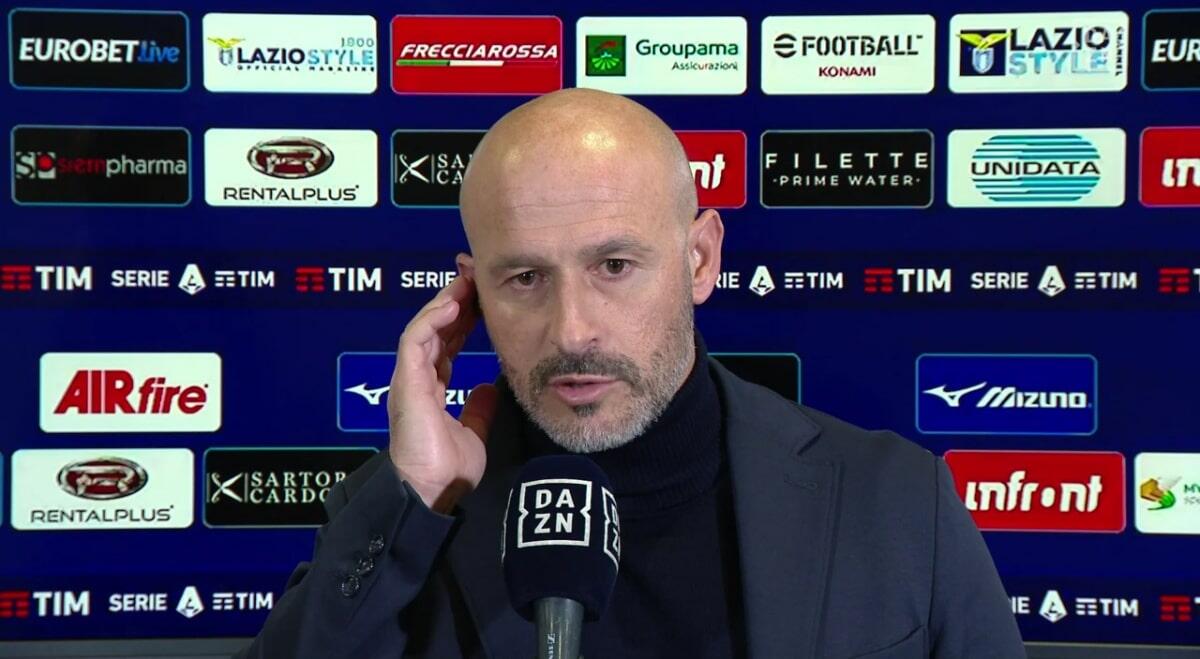 Italiano: "Prestazione di alto livello, potevamo vincerla con Milenkovic. Tornato al 4-3-3 per Barak" - 