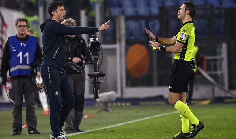 Thiago Motta furioso per il rigore alla Roma, smaschera Dybala: "Inesistente, tutti sanno che si butta"