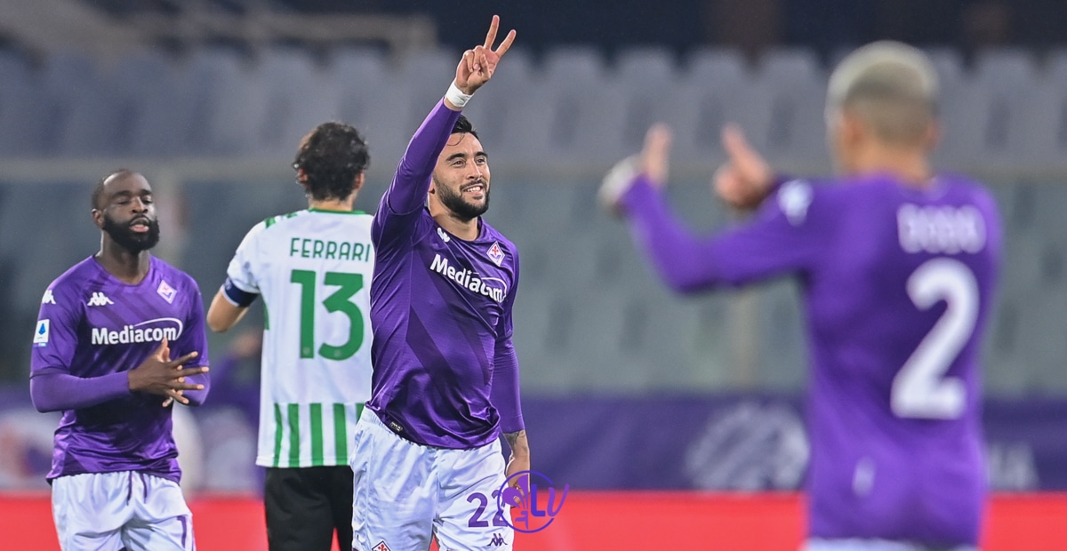 Firenze, stadio A.Franchi, 07.01.2023, Fiorentina-Sassuolo, foto Lisa Guglielmi. Copyright Labaroviola.com