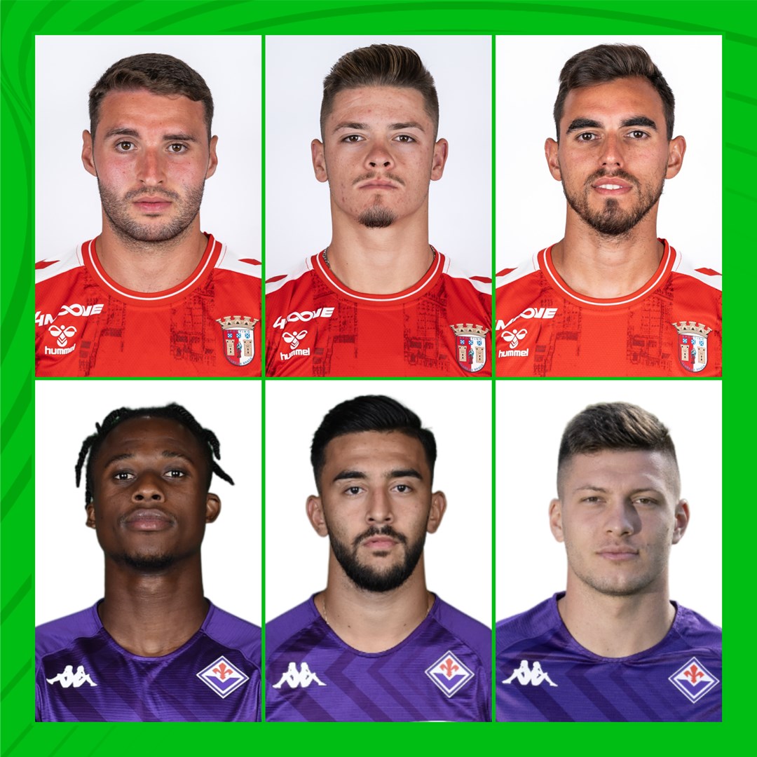 Conference posta la foto di Nico, Jovic e Kouamè e chiede: "Quale tridente scegli?" Il Braga risponde