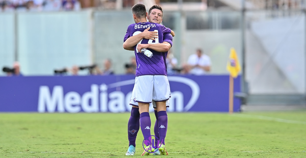 Firenze, stadio A.Franchi, 14.08.2022, Fiorentina-Cremonese, foto Lisa Guglielmi. Copyright Labaroviola.com