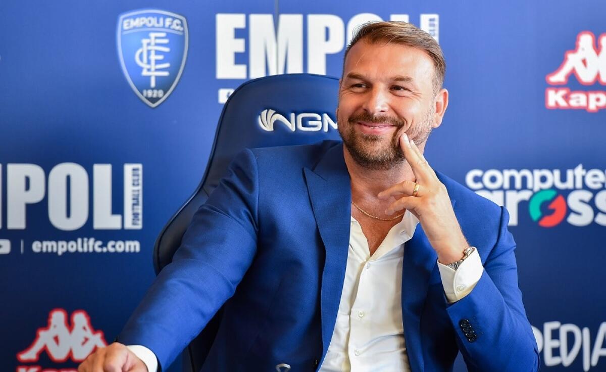 Zanetti ammette: "All'andata contro la Fiorentina fu gara a senso unico, domani sarà diverso" - Photo LiveMedia/Lisa Guglielmi
Empoli, Italy, July 07, 2022, italian soccer Serie A match
Presentation of the new Empoli FC head coach Paolo Zanetti
Image shows:
Paolo Zanetti (Head Coach of Empoli FC)
LiveMedia - World Copyright