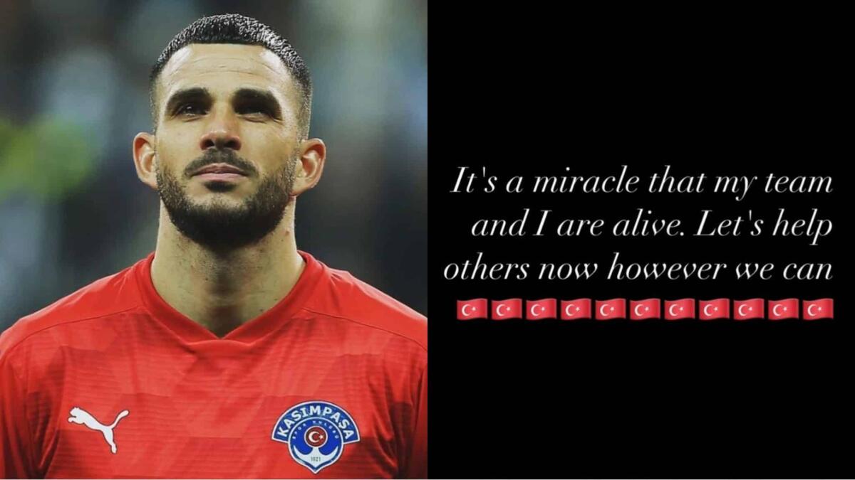 Eysseric è in Turchia: "Sono vivo per miracolo con la mia squadra. Aiutiamo in ogni modo possibile" - 