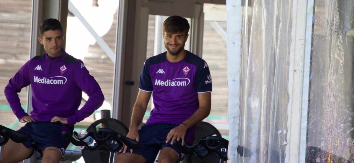 Nazione: "Ranieri-Venuti la rivincita degli esclusi: prima promossi, poi bocciati poi ora chance dal 1'" - Moena, stadio Benatti, 31.07.2021, allenamento mattutino, foto Lisa Grelloni. Copyright Labaroviola.com