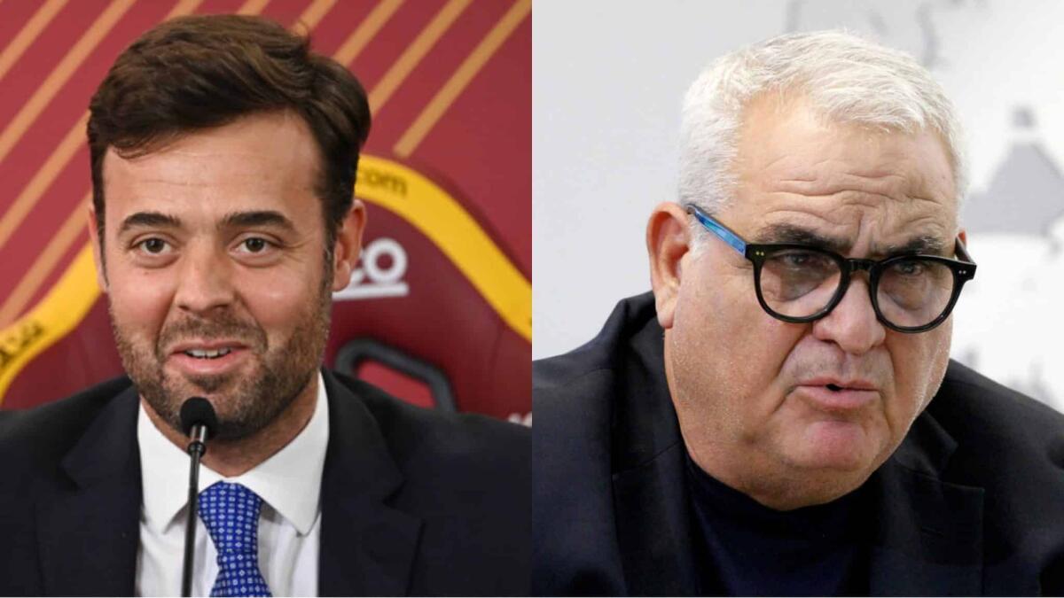Il ds della Roma Tiago Pinto non ha dubbi: "Corvino è il miglior direttore sportivo d'Italia" - 