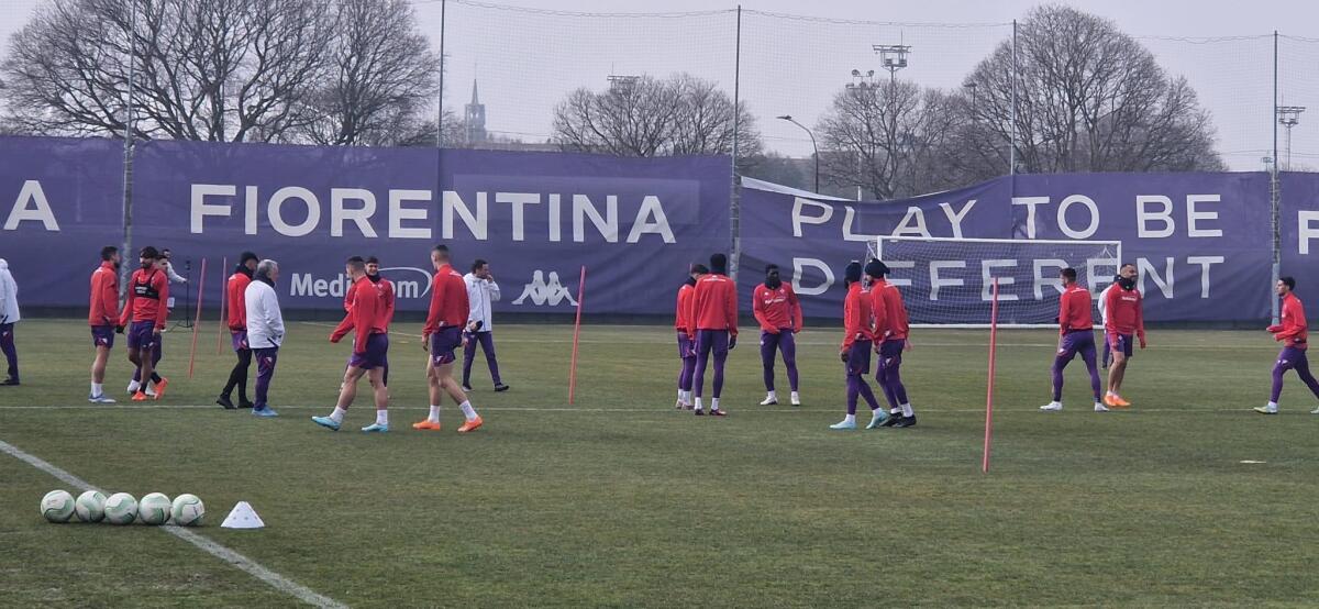 Dal centro sportivo: Venuti è l'unico assente dall'allenamento prima della partenza per Braga - 