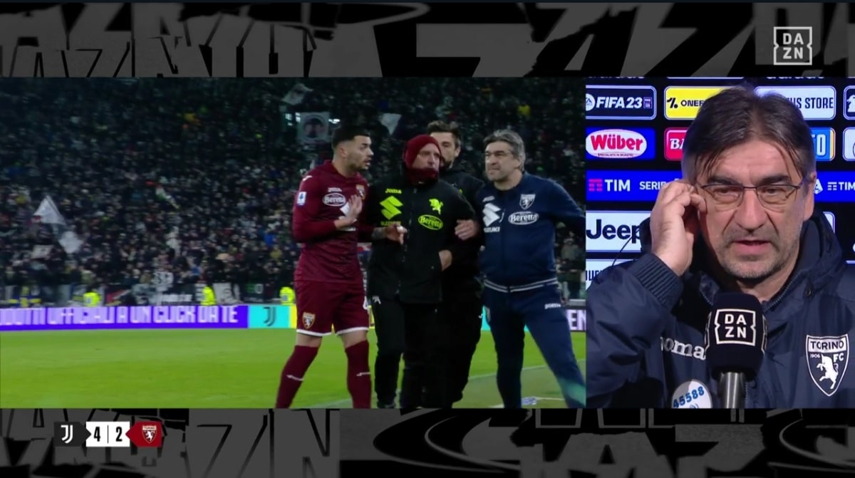 Juric umilia Radonjic: "Manca di rispetto al gioco del calcio. L'abbiamo pagato tanto, abbiamo fallito"