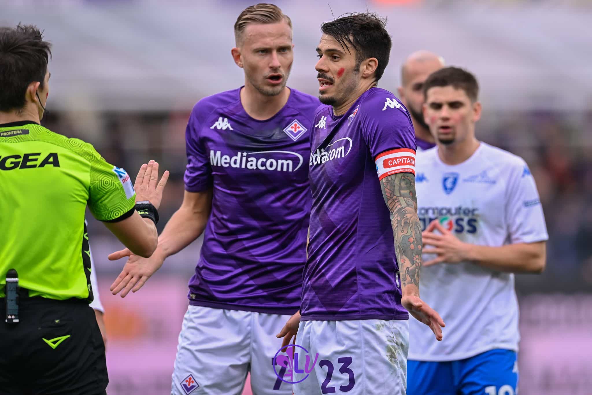 Gol annullato per la Fiorentina