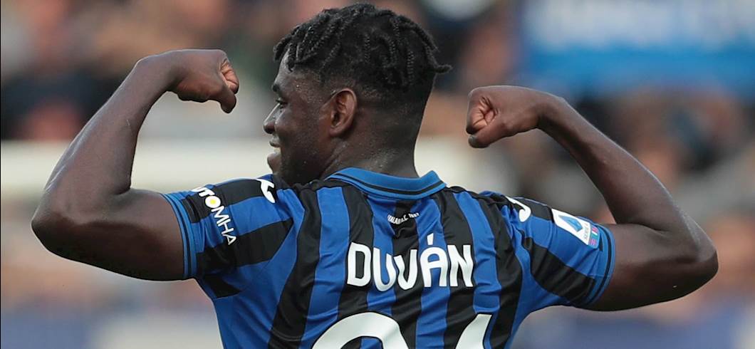 during the Serie A match between Atalanta BC and US Lecce at Gewiss Stadium on October 6, 2019 in Bergamo, Italy.