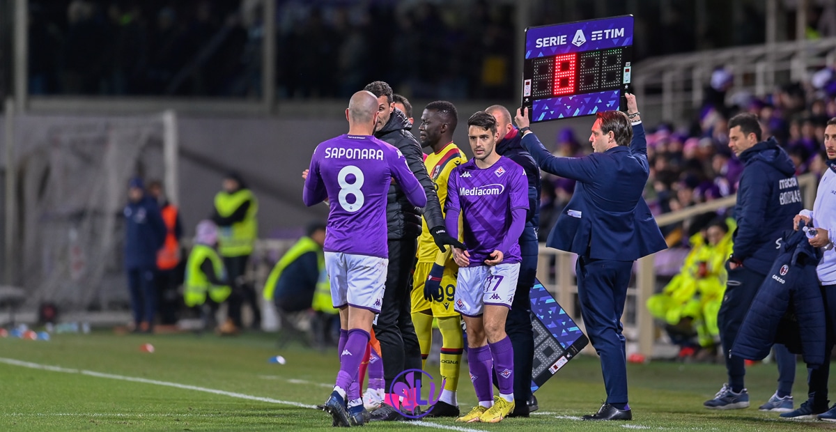 Firenze, stadio A.Franchi, 05.02.2023, Fiorentina-Bologna, foto Lisa Guglielmi. Copyright Labaroviola.com