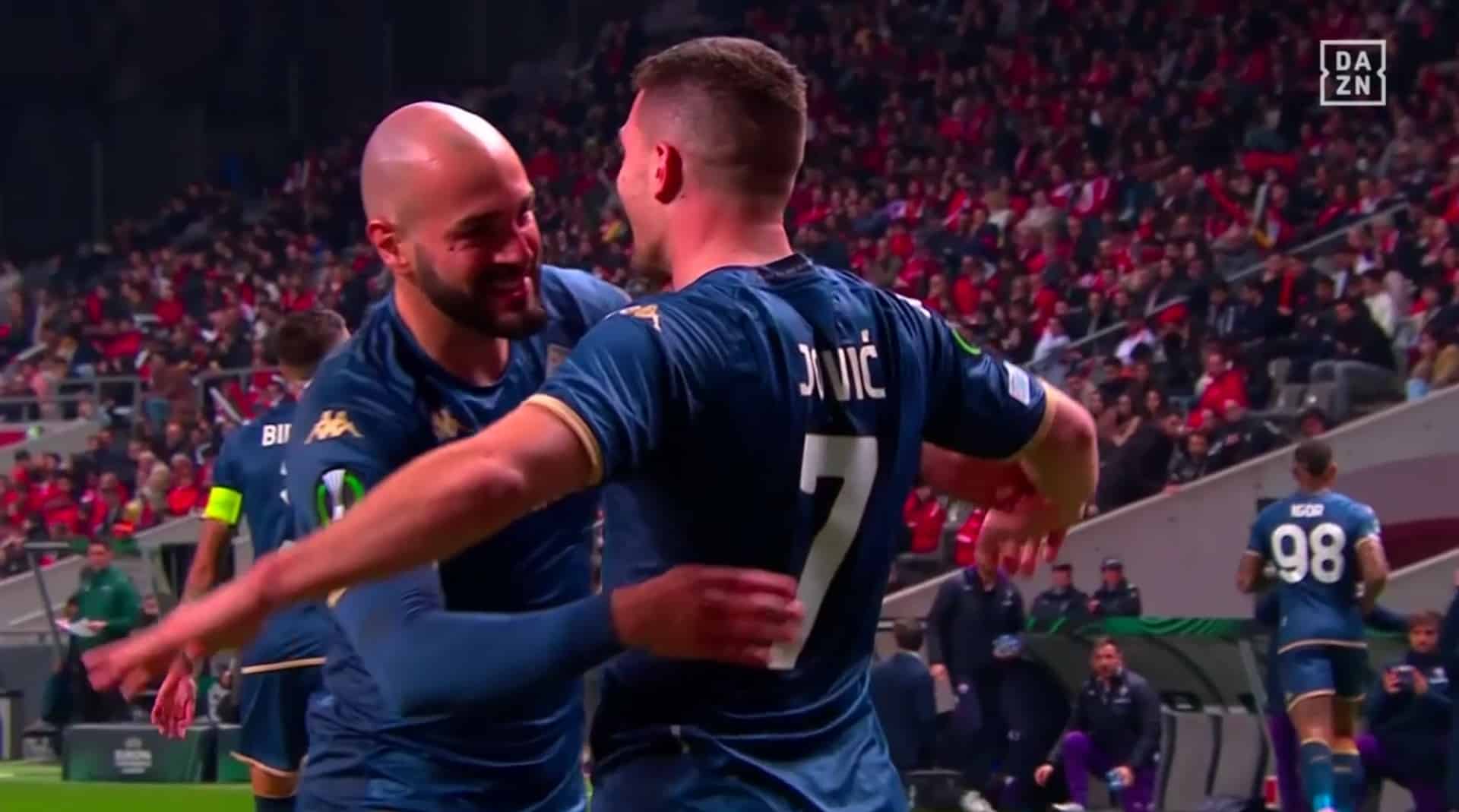 Tuttosport: “Jovic da 8, è la sua serata. Mette in mostra il suo repertorio e le qualità”