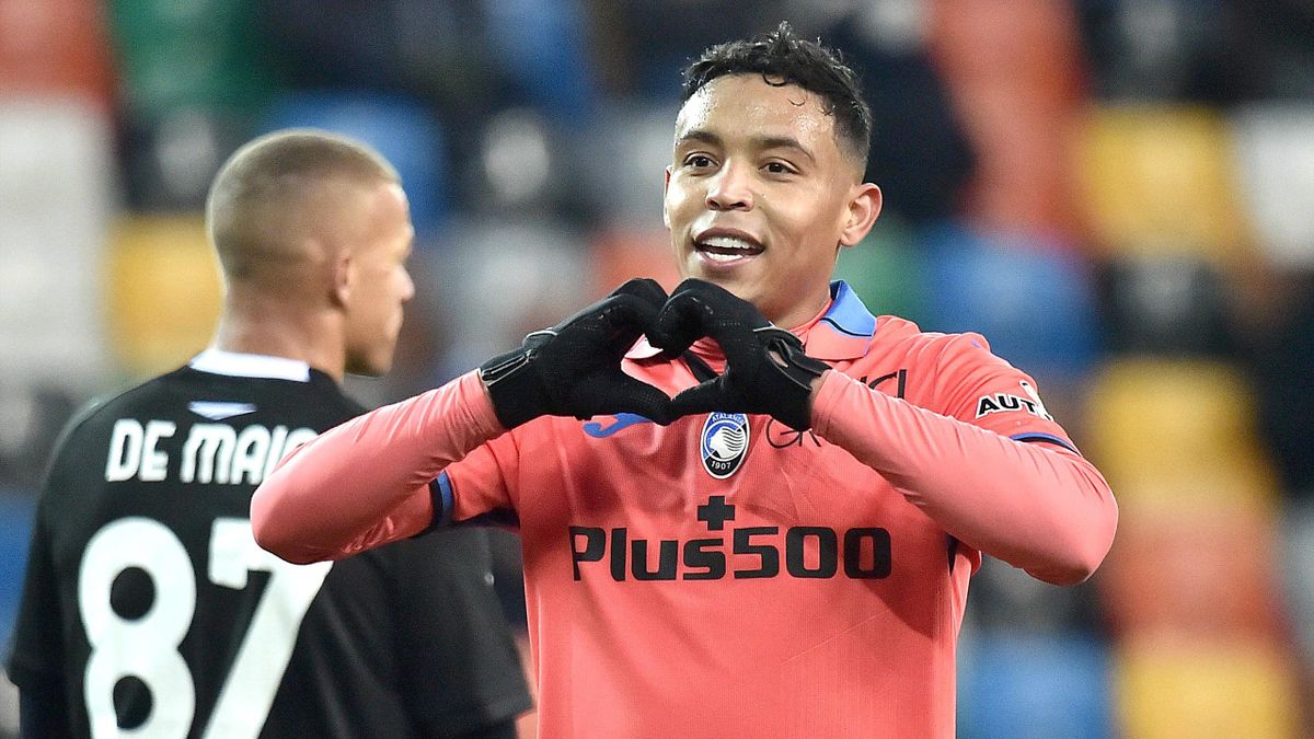 Luis Muriel a Firenze nel suo giorno libero, il centravanti dell'Atalanta ancora molto legato alla città