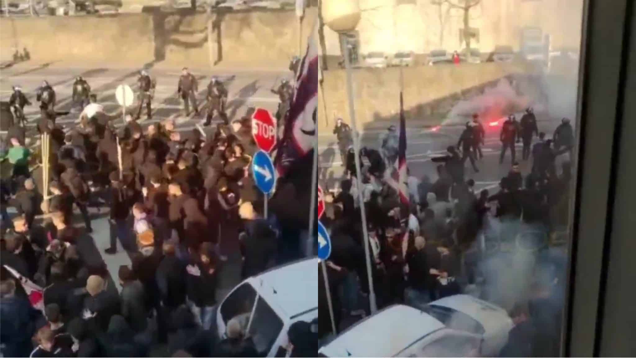 Testimonianze tifosi Fiorentina feriti dopo gli scontri in Portogallo: “Qua sparano e arrestano”