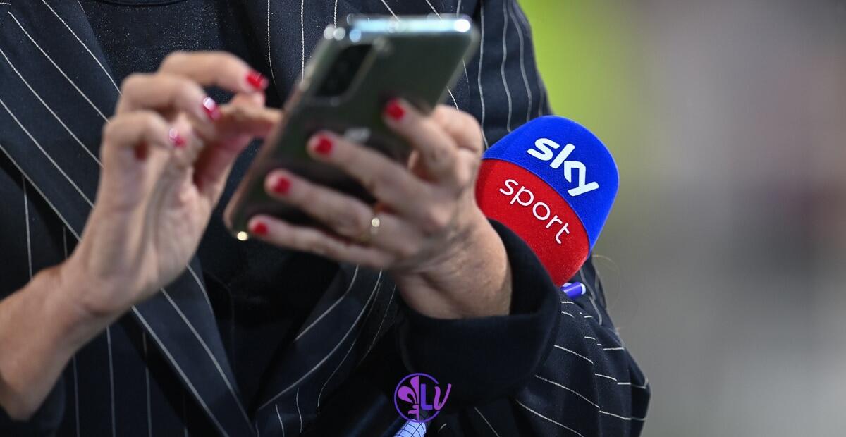 La serie A vuole comprare Sky per costruire la sua piattaforma. Il problema però è il prezzo - Firenze, stadio A.Franchi, 10.10.2022, Fiorentina-Lazio, foto Lisa Guglielmi. Copyright Labaroviola.com