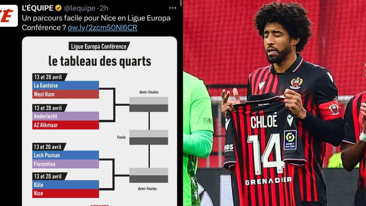 L'Equipe crede nel Nizza in Conference League: "Strada spianata per la finale?" - 