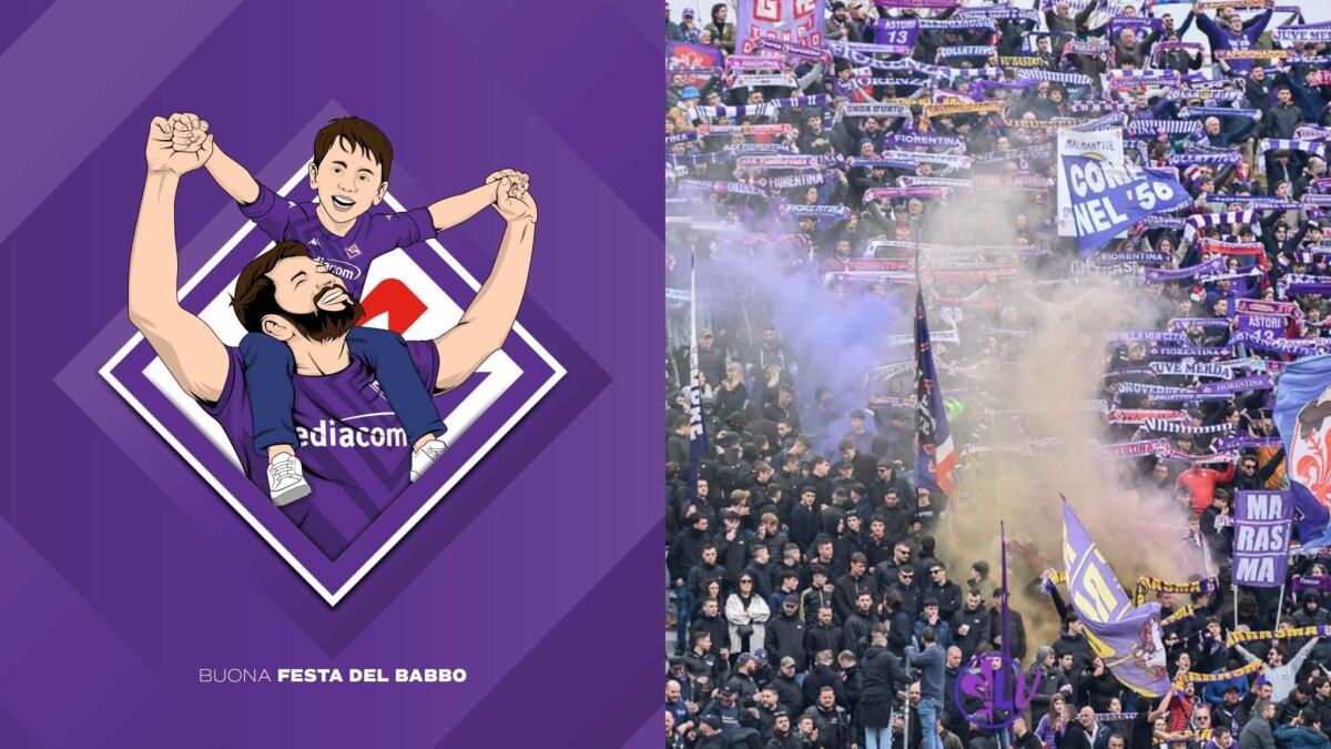 Scugnizzo viola: "Vittoria sporca, ma importantissima. Finalmente si va in pausa con il sorriso e senza ansia" - Collage realizzato con immagine di proprietà di ACF Fiorentina