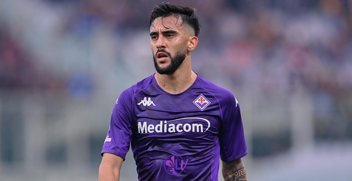 Brutta notizia per la Fiorentina, Nico Gonzalez tornerà tardi dall'Argentina. Difficile giochi a San Siro - Firenze, stadio A.Franchi, 19.03.2023, Fiorentina-Lecce, foto Lisa Guglielmi. Copyright Labaroviola.com