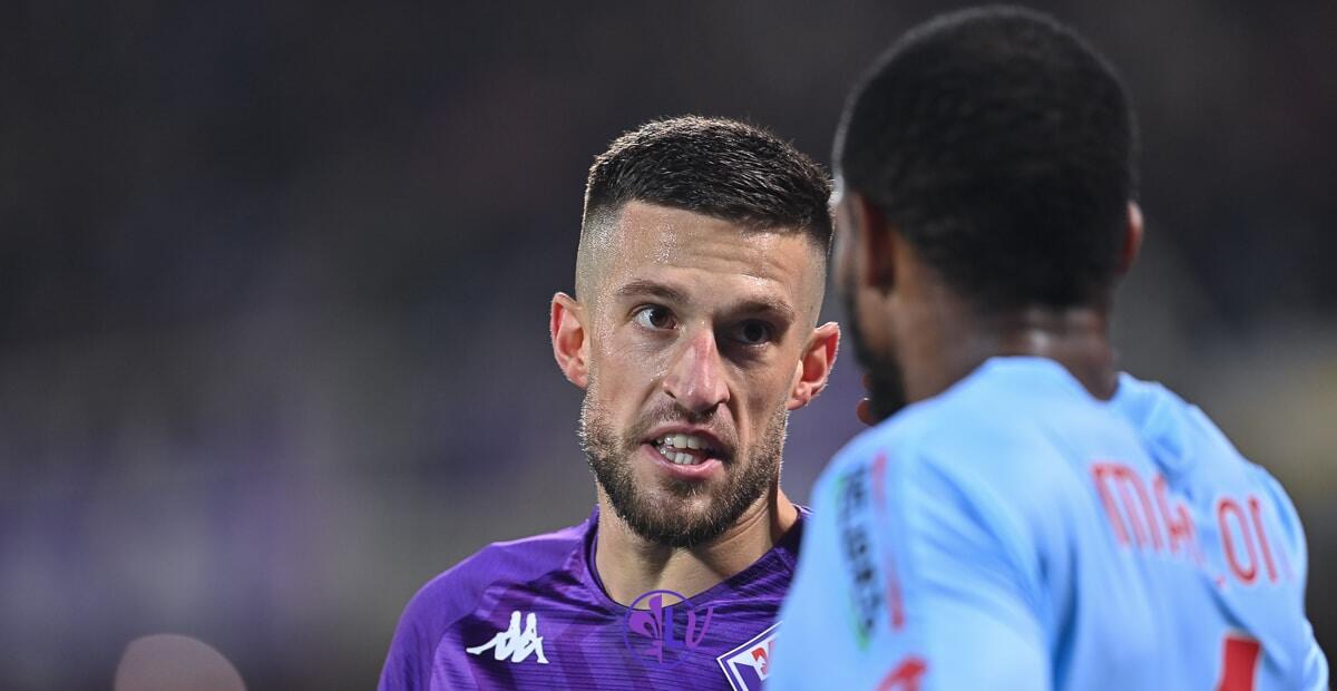 L’esultanza di Biraghi, il dito all’orecchio e la polemica scoppiata. La ricostruzione dei fatti  - Firenze, stadio A.Franchi, 04.01.2023, Fiorentina-Monza, foto Lisa Guglielmi. Copyright Labaroviola.com
