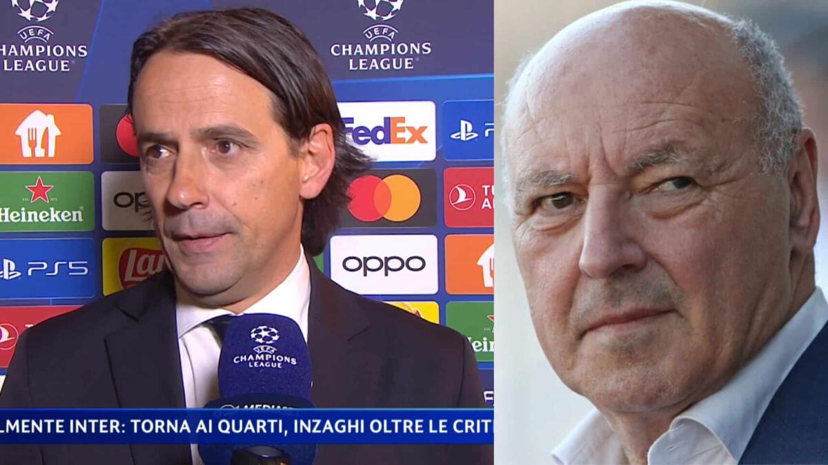 Inzaghi, bordata a Marotta: "So benissimo da dove arrivano le critiche che mi sono state fatte" - 