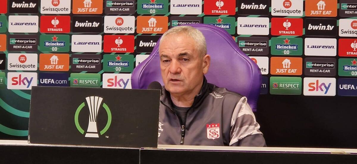 Calimbay (All. Sivasspor): "Al ritorno sarà tutta un'altra partita. Nel secondo tempo cambiate le posizioni" - 