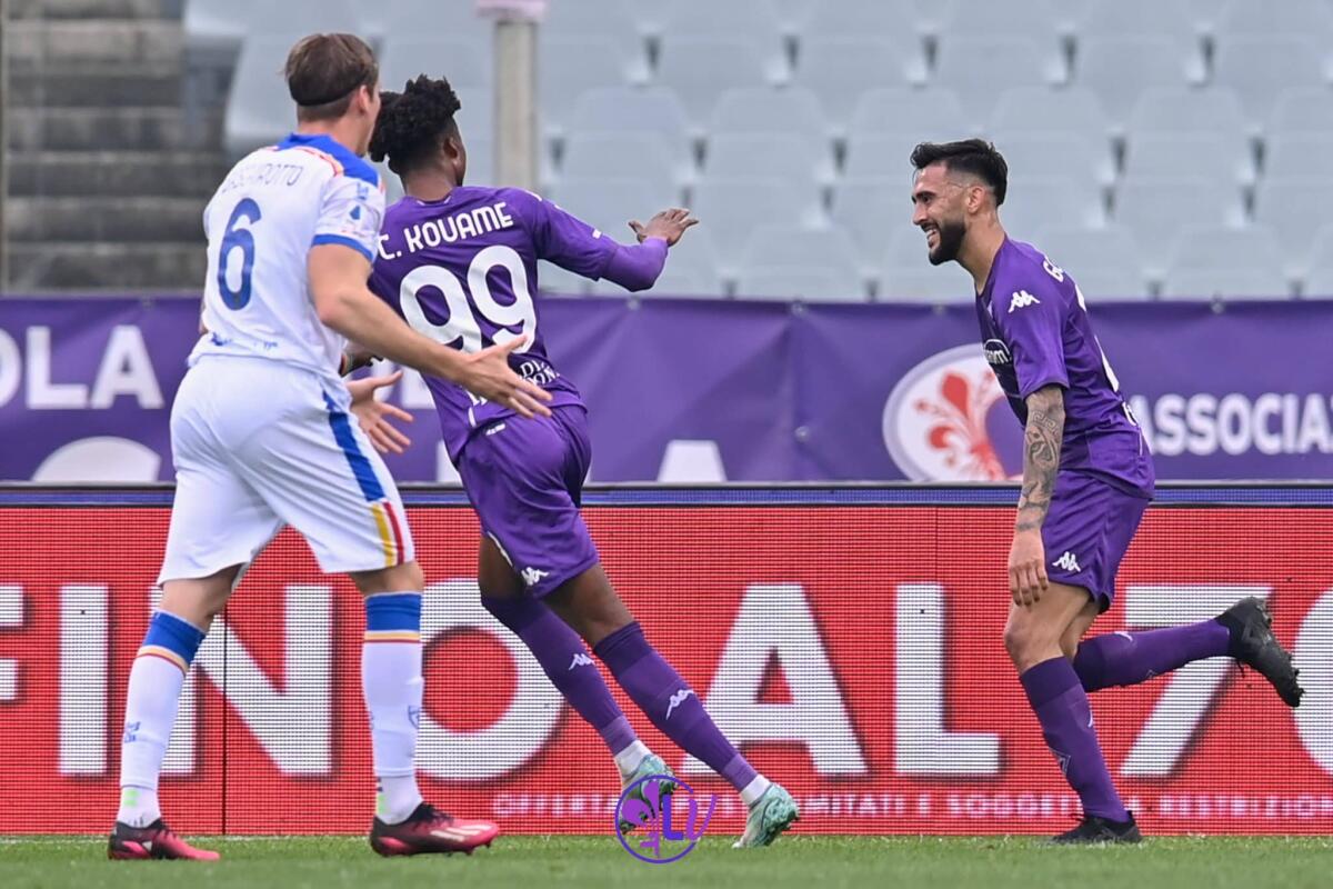 PAGELLE FIORENTINA: DODÒ INARRESTABILE, AMRABAT DIGA, NICO GONZALEZ PREZIOSO - Esultanza Nicolas Gonzalez (ACF Fiorentina)