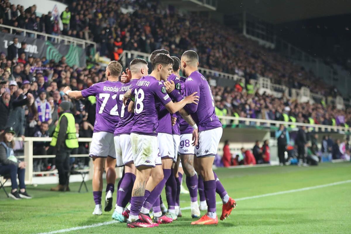 Nazione, Fiorentina da record per la settima vittoria consecutiva in Europa: traguardo mai raggiunto prima  - 