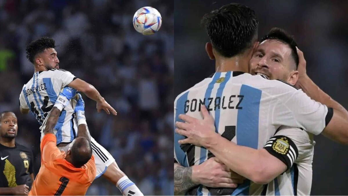 Nico Gonzalez show con l'Argentina. Titolare nel tridente, segna e fa l'assist per Leo Messi. Il video - 