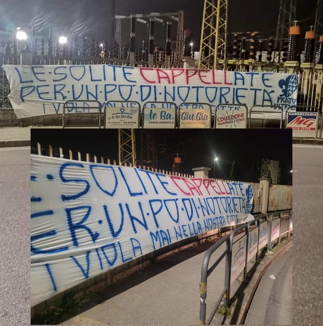 Forza Italia propone Fiorentina a Prato: "Solite cappellate per notorietà, no ai viola nella nostra città"