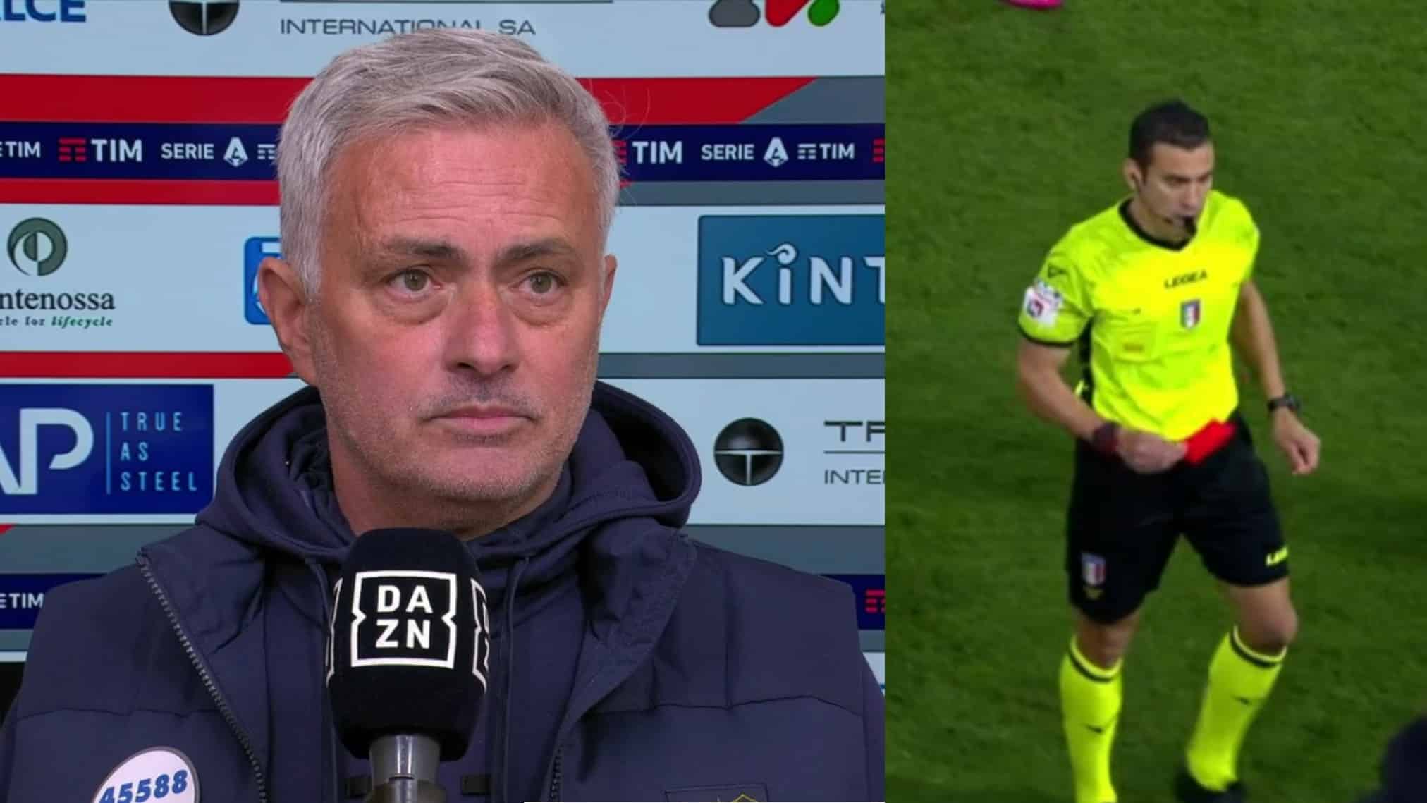 Mourinho vuole denunciare Serra perché gli ha detto: "Vai a casa, ti stanno prendendo tutti per il cu**"