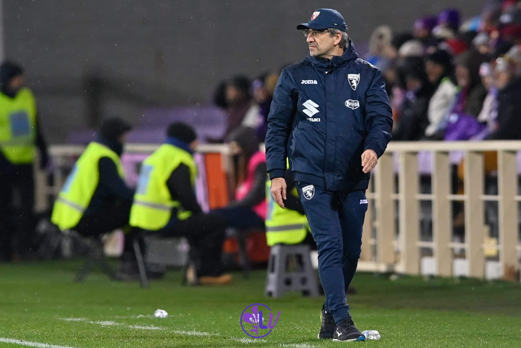 Ivan Juric (allenatore Torino FC) Labaro Viola, foto Lisa Guglielmi, Fiorentina-Torino 01/23