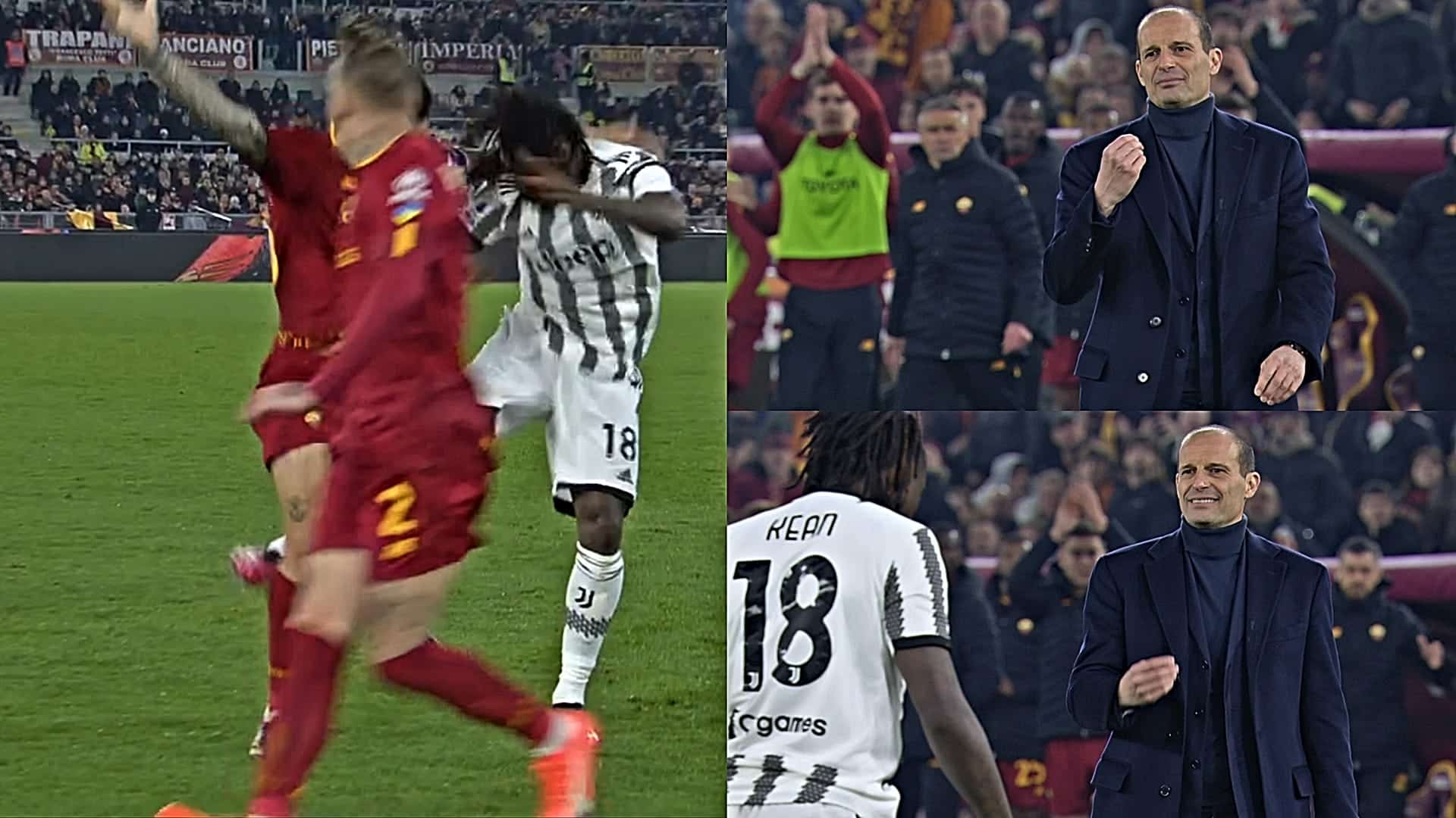 Frey durissimo: "Fossi staro al posto di Kean avrei tirato un calcio ancora più forte a Mancini"