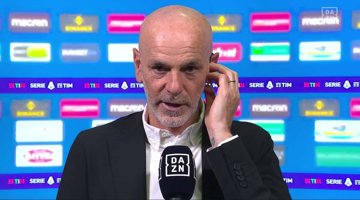 Pioli: "Non abbiamo perso contro la Fiorentina perchè pensavamo al Tottenham, erano meglio di noi"