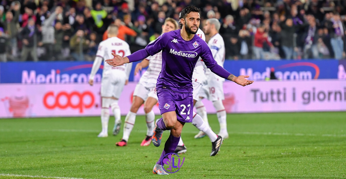 Firenze, stadio A.Franchi, 04.03.2023, Fiorentina-Milan, foto Lisa Guglielmi. Copyright Labaroviola.com
