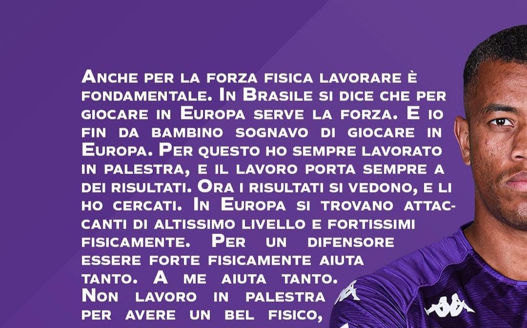 Igor: "Per me forza vuol dire ambizione, il mio fisico mi ha aiutato quando ho incontrato Vlahovic"