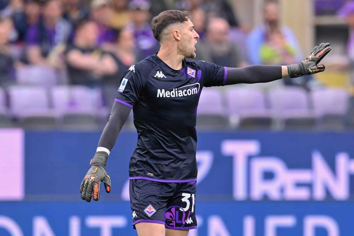 Cerofolini: "Italiano mi ha comunicato stamani che giocavo e mi ha tranquillizzato. Giornata perfetta" - Michele Cerofolini (ACF Fiorentina)