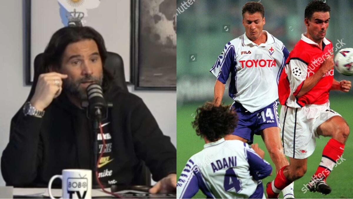 Vieri: "Overmars non lo prendevi mai" Adani risponde fiero: "Io l'ho annullato con la Fiorentina" - 