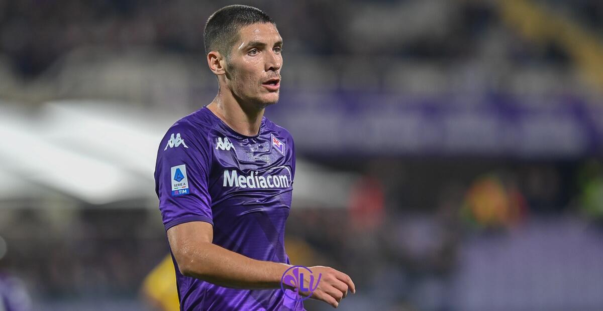 Milenkovic: "Vincere la Conference significherebbe tanto per Firenze. Daremo tutto per alzare il trofeo" - Firenze, stadio A.Franchi, 09.11.2022, Fiorentina-Salernitana, foto Lisa Guglielmi. Copyright Labaroviola.com