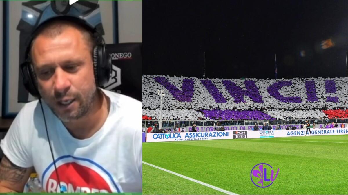 Cassano: "Pazzesco quello che hanno fatto i tifosi della Fiorentina. Fatto qualcosa di eccezionale" - 